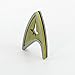 QMx Star Trek Beyond Magnetic Insignia Badge, Command