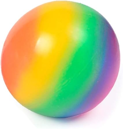 Amazon Creacom 握力ボール 圧力ボール 虹ボール 握力トレーニングボール Tpr製 高反発 ストレス解消 握力強化 ハンドエクササイズ ボール 手 筋トレ 握力強化エッグ リハビリやトレーニングに 丸型 減圧玩具 スクイーズ おもちゃ