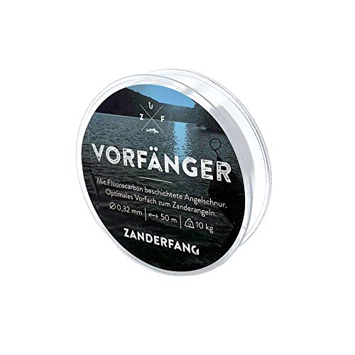 Zanderfang - Fluorocarbon Vorfach Angel-Schnur für Zander, Barsch, Forelle, Hecht â Vorfach-Schnur Vorfänger â von 0,32mm bis 1mm - 50m – Bild 7