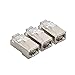Pasow 100pcs CAT5E Shielded Crimp Connector RJ45 8P8C Ethernet Network Cable Plug Crimp - cat 5e