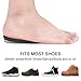 Skyfoot's Height Increase Insole, Heel Lifts for Shoes, Gel Lift Inserts for Men and Women (Large-0.6