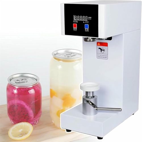 Canning Machine, Commercial Semi-Automatic Juice Bottle Sealing Machine, Suitable for Soda Cans, Aluminum Cans and Cans