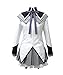 BoerMee Womens Magica Homura Akemi Cosplay Costume School Uniform Dress (M, White)