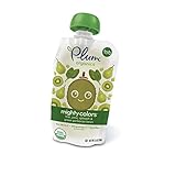 Plum Organics Mighty Colors, Organic Toddler Food, Kiwi, Pear, Spinach & Green Garbanzo Bean, 3.5 oz