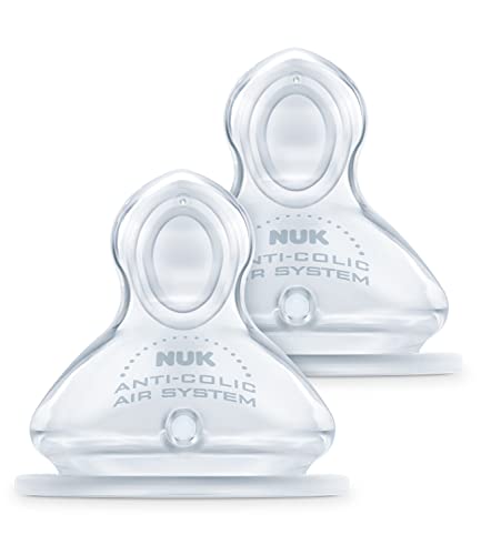 TETINA SILICONA ANTICOLICO NUK FIRST CHOICE+ T-2 XL 6-18 MESES 2 TETINAS
