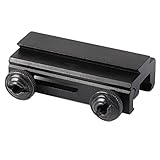 Dophee 20mm Dovetail to 11mm Extension Weaver Picatinny Rail Scope Mount Base Adapter