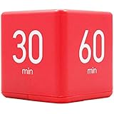 Timer, Cube Timer, 15-20-30-60 Minutes for Time Management, Kitchen Timer, Work Timer, Reading Timer, Yoga Timer, Study Timer