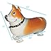 Walking Animal Balloons Pet Balloon Air Walkers, Kids Animal Theme Birthday Party Supplies Birthday Decorations (Corgi)