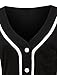RubyK Womens Oversized Short Sleeve Varsity Baseball T Shirt