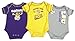 LSU Tigers Outerstuff Infant Rookie LSU 3 Pack Creeper Set