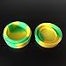 1 Silicone 22ml Large Nonstick Dab Container Jar Food Grade