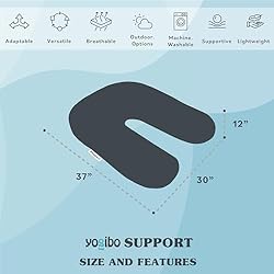 Yogibo Support U Shaped Reading Back Support Lounge