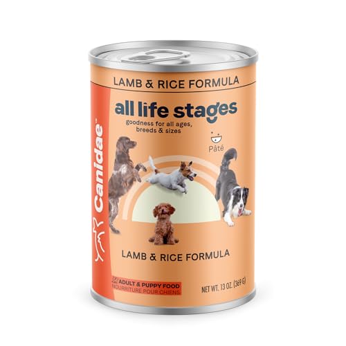 Canidae All Life Stages Premium Wet Dog Food for All Breeds, All Ages, Lamb & R…