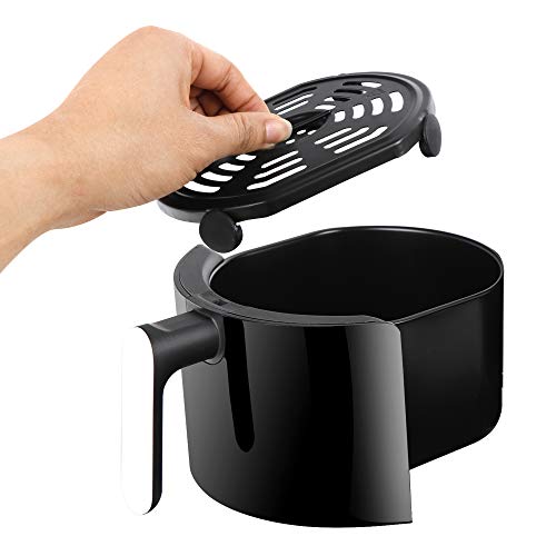 ZENY Compact Air Fryer 2.2 QT Electric Air Fryer Oven Cooker Touch