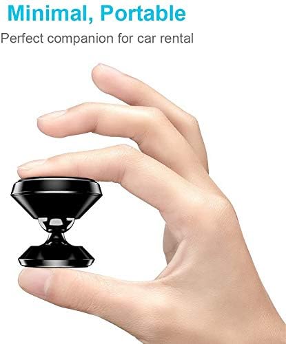 ivoler [2-Pack Magnetic Car Phone Holder, Ultra-Compact Mount with Strong N52 Magnets, 360° Rotation - Image 5