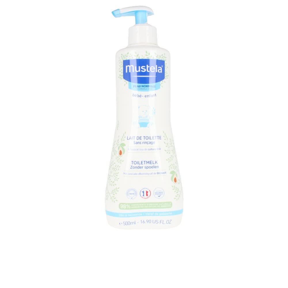Mustela - Baby No Rinse Cleansing Milk - 500ml