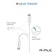Apple Lightning Cable MFi Certified - Best for iPhone 5/6, Fast Data Transfer Lightning Cord and Charging Cable- 3.3 Feet (1 Meters) - Makes a Great Gift - White