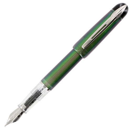 Waterman Kultur Reflectis Fountain Pen, Iridescent Green, Fine Nib