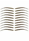 Temporary Eyebrow Tattoos #12 for Cancer, Alopecia and Hair Loss #12 Golden Brown Tattoo