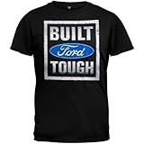Ford Built tough Black Hooded Sweatshirt, Large