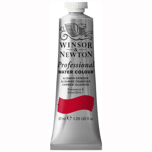 Winsor & Newton Professional Water Color Tube, 37ml, Alizarin Crimson