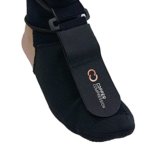 Copper Compression Plantar Fasciitis Night Splint Sock. Planter