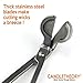 Candle Wick Trimmer / Wick Clipper / Wick Cutter - Reaches Deep Into Candles To Cut Spent Wicks, Allow Cleaner Burn and Prevent Soot Buildup - by Candle Theory