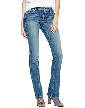 GUESS Mid-Rise Bootcut Jeans