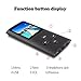 RHDTShop MP3 MP4 Player with a 16 GB Micro SD Card, Support UP to 64GB TF Card, Rechargeable Battery, Portable Digital Music Player/Video/E-Book Reader, Ultra Slim 1.7