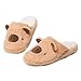 WYSBAOSHU Winter Warm Men Women Indoor Shoe Couples House Slipper 1-Brown Pig L
