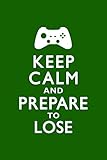 Keep Calm and Prepare To Lose Video Gaming Motivational Poster 12x18