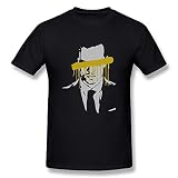 Koyee Men's Moriarty Graffiti Sherlock T-Shirt - Holidays T-shirt Black US Size L