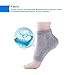 Shovan Vented Gel Heel Socks Feet Care Moisturizing Treatment Sleeves for Dry Hard Cracked Heels