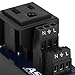 ASI IMACP01 Single Three Prong Grounded AC Outlet Power Module, AC Receptacle, Din Rail Mounted Convenience Outlet