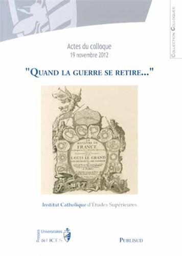 Quand la guerre se retire