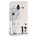 Lumia 640 XL Case,Enjoy Sunlight Nokia Lumia 640 XL Case Case [Dandelions Fall in Love with Me] [Stand Feature] Wallet Case [Wallet Function] Flip Cover Leather Case for Microsoft Nokia Lumia 640 XL(Not for Lumia 640) Case with Stylus Pen
