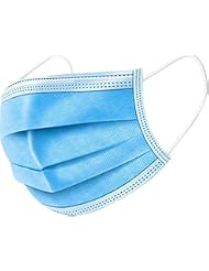 10PCS Thick 3-Ply Face Shield with Elastic Ear Loop Cover Full Face Anti-Dust