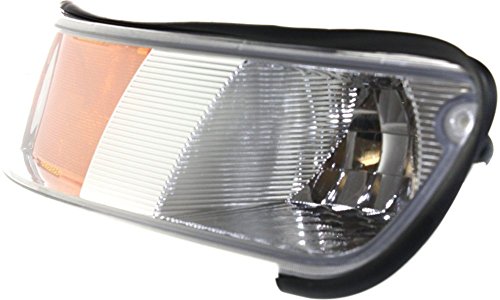 Evan-Fischer EVA20572013634 Corner Light for Mercury Grand Marquis 98-02 Corner Lamp LH Lens and Housing Left Side Replaces Partslink# FO2550124