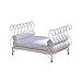BabyLand Metal Pet Bed Dog Lounge Sofa with Thick Cushion Whitethumb 1