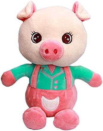 OK-STORE Valentine Pig Piggy Plush with PVC Sucker, 8" little Funny Valentine Pig Wedding Stuffed Animal, Super Soft Lifelike Pig Toy, Lovely Piggy Doll Cuddle Pillow for Kids and Friends