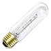 (Pack of 4) 40T10/CL - 40 Watt T10 CLEAR Tubular - 120V - Medium (E26) Base - Incandescent Light Bulb
