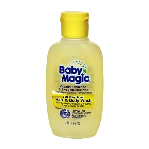 Baby Magic Hair & Body Wash Soft Baby Scent 2 Fl Oz 9