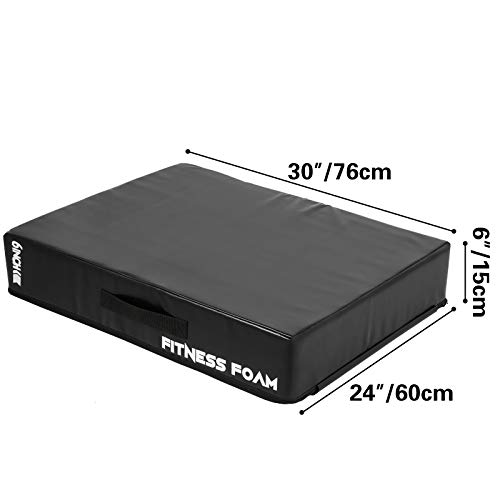 Happybuy 6 inch Barbell Crash Cushion Pads, Weightlifting Protector