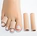 LifeLux Hammer Toe Pain Relief Value Pack. Hammer Toe Straightener Cushion Pad; Stretchable Gel Tubes Cushioning; Hammertoe Cap Protectors; Effective Hammer Toe Crested Corrector, Prevent Toe Surgery.