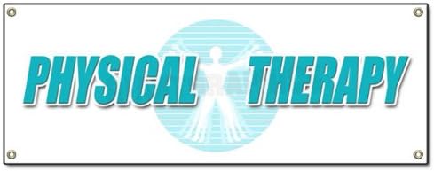 Amazon Com Physical Therapy Banner Sign Therapist Signs New