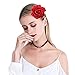 inSowni 16 Pack Big Rose Flower Hair Clips Brooch Pins Accessories for Women Girl Bridal (16PCS S1)