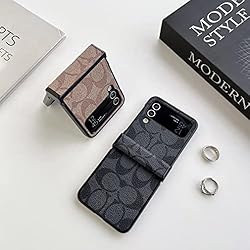 Luxury Case for Galaxy Z Flip 3 Case with Hinge