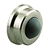 Prime-Line J 4844 Door Stop, Wall Mount, 1 In., Satin Nickel (Single Pack)