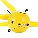 LilPals Emoji Mini RC Flying Magic Fun Illuminated Ball, RC Infrared Induction USB Helicopter Ball With Built-In Shinning LED Lighting For Kids, Teenagers.
