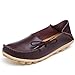 Fisca Women's Causal Belt Moccasins Loafer Flat Shoes